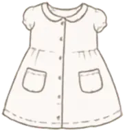 dress ruffle
